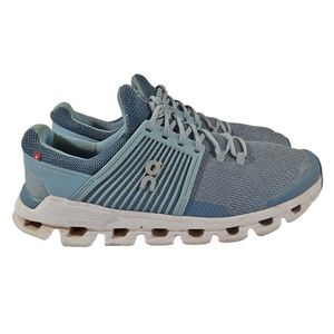 ON Running Cloud Blue Swiss Engineering Sneakers Women's Size 10.5